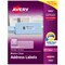 Avery Printable Address Labels with Sure Feed, 1-1/3" x 4", Matte Clear, 700 Blank Mailing Labels (05662)